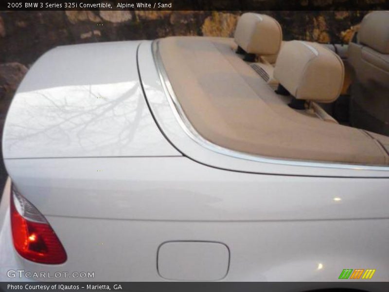 Alpine White / Sand 2005 BMW 3 Series 325i Convertible