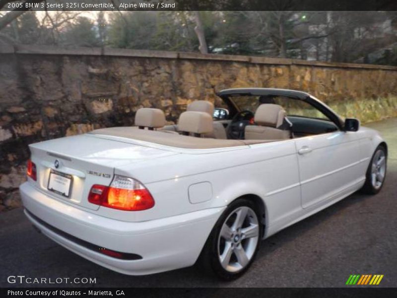 Alpine White / Sand 2005 BMW 3 Series 325i Convertible