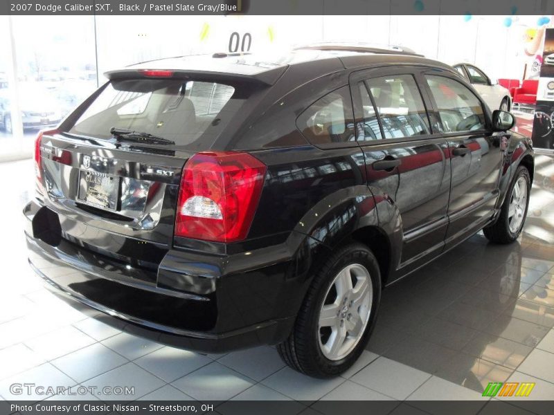 Black / Pastel Slate Gray/Blue 2007 Dodge Caliber SXT
