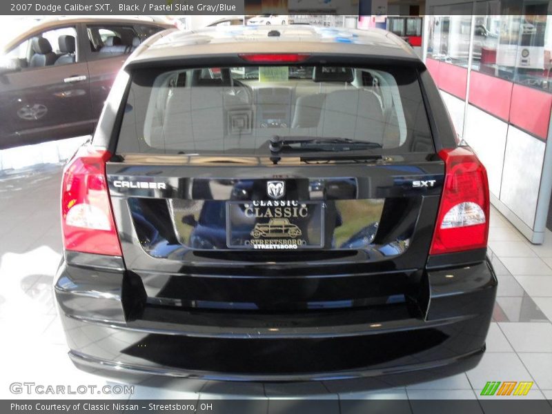 Black / Pastel Slate Gray/Blue 2007 Dodge Caliber SXT