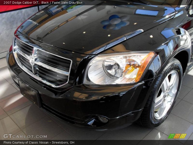 Black / Pastel Slate Gray/Blue 2007 Dodge Caliber SXT