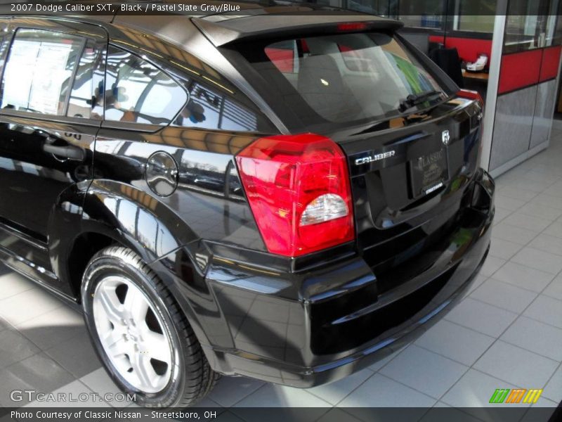 Black / Pastel Slate Gray/Blue 2007 Dodge Caliber SXT