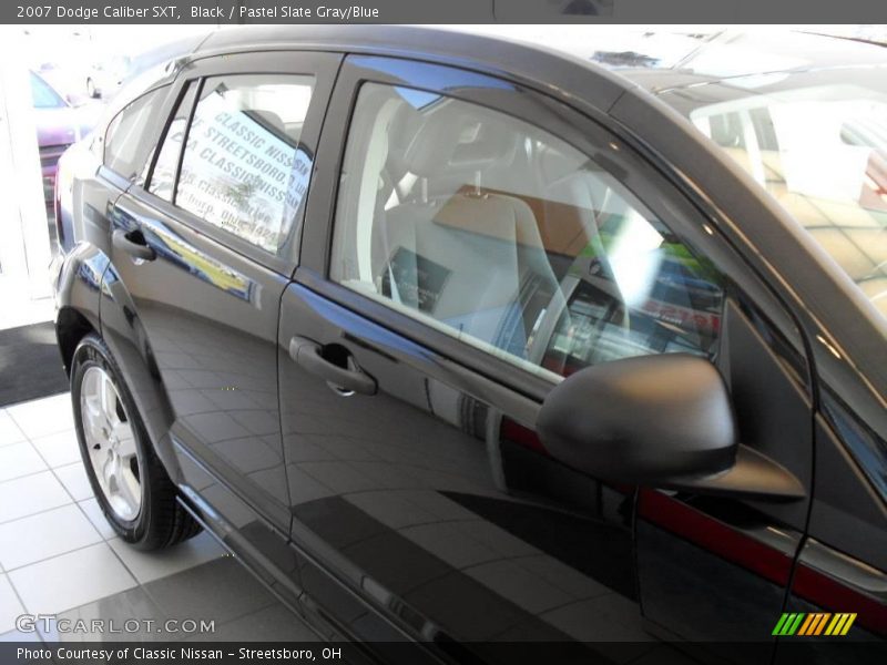 Black / Pastel Slate Gray/Blue 2007 Dodge Caliber SXT