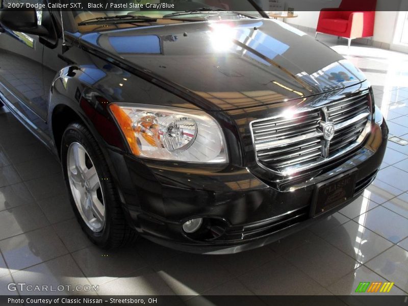 Black / Pastel Slate Gray/Blue 2007 Dodge Caliber SXT