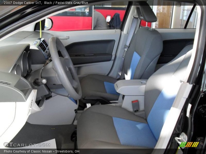 Black / Pastel Slate Gray/Blue 2007 Dodge Caliber SXT