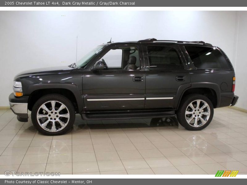 Dark Gray Metallic / Gray/Dark Charcoal 2005 Chevrolet Tahoe LT 4x4