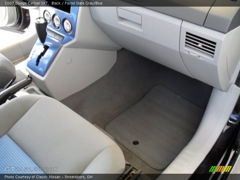 Black / Pastel Slate Gray/Blue 2007 Dodge Caliber SXT