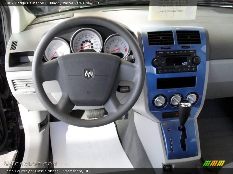 Black / Pastel Slate Gray/Blue 2007 Dodge Caliber SXT