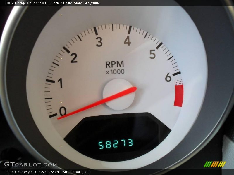 Black / Pastel Slate Gray/Blue 2007 Dodge Caliber SXT