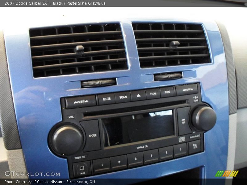 Black / Pastel Slate Gray/Blue 2007 Dodge Caliber SXT