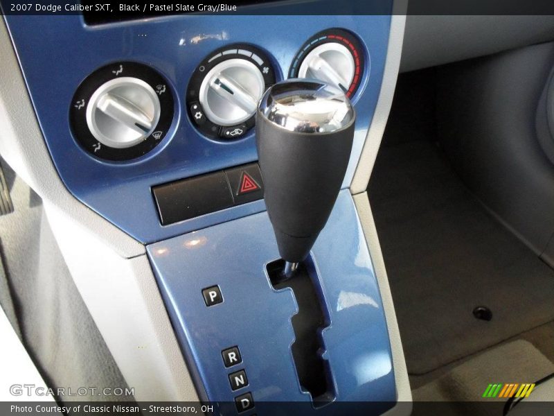 Black / Pastel Slate Gray/Blue 2007 Dodge Caliber SXT