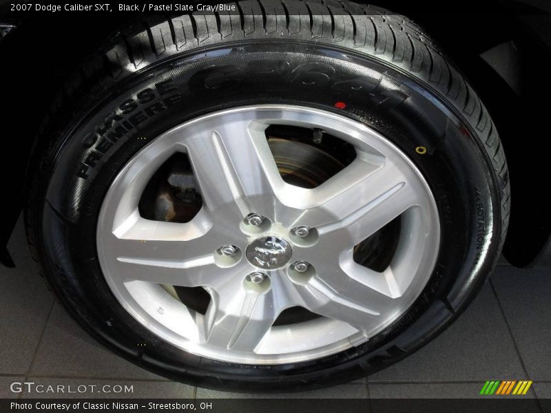 Black / Pastel Slate Gray/Blue 2007 Dodge Caliber SXT