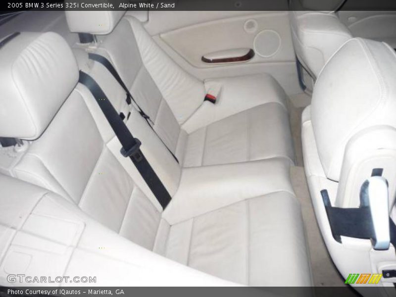 Alpine White / Sand 2005 BMW 3 Series 325i Convertible
