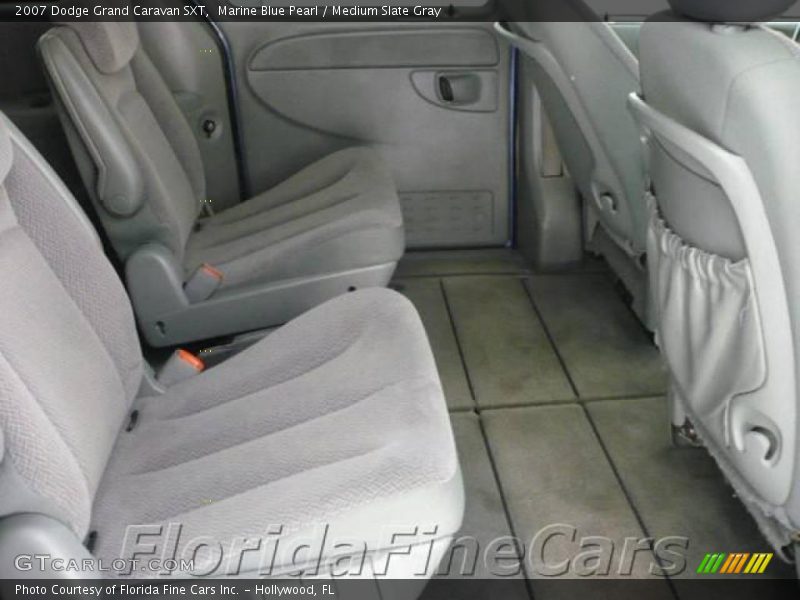 Marine Blue Pearl / Medium Slate Gray 2007 Dodge Grand Caravan SXT