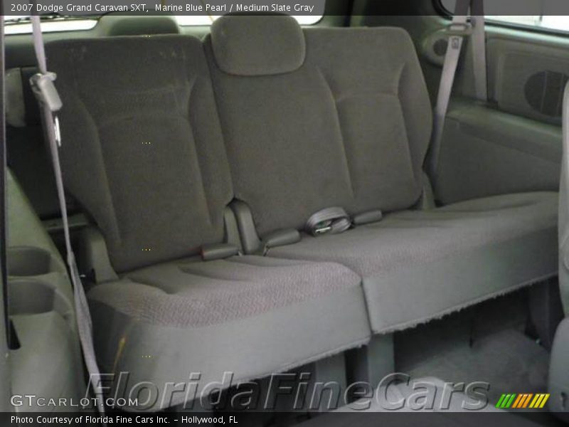 Marine Blue Pearl / Medium Slate Gray 2007 Dodge Grand Caravan SXT
