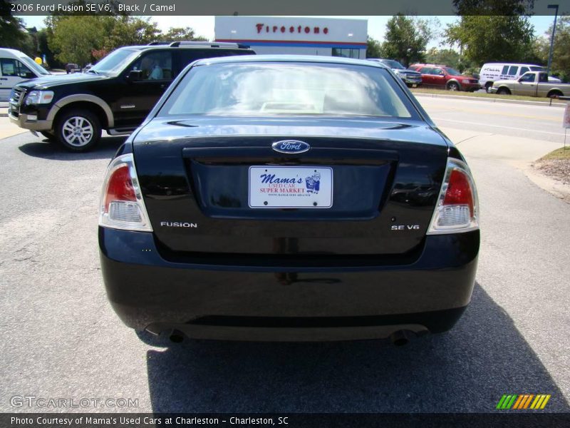 Black / Camel 2006 Ford Fusion SE V6