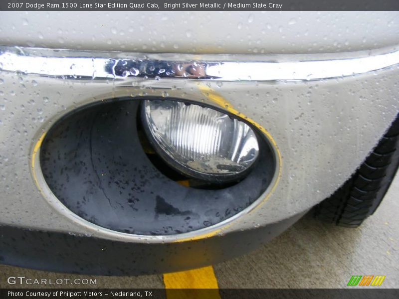 Bright Silver Metallic / Medium Slate Gray 2007 Dodge Ram 1500 Lone Star Edition Quad Cab