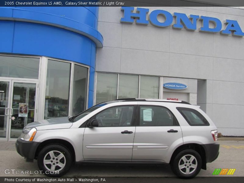 Galaxy Silver Metallic / Light Gray 2005 Chevrolet Equinox LS AWD