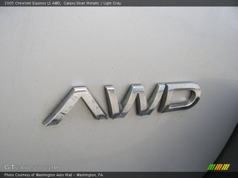 Galaxy Silver Metallic / Light Gray 2005 Chevrolet Equinox LS AWD