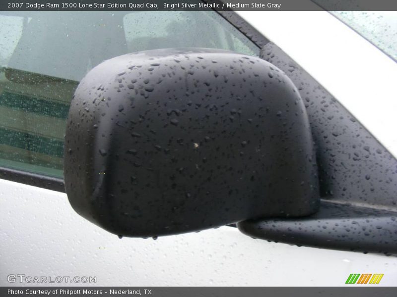 Bright Silver Metallic / Medium Slate Gray 2007 Dodge Ram 1500 Lone Star Edition Quad Cab