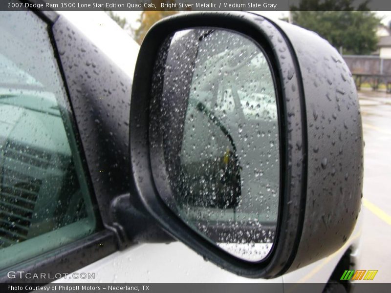 Bright Silver Metallic / Medium Slate Gray 2007 Dodge Ram 1500 Lone Star Edition Quad Cab