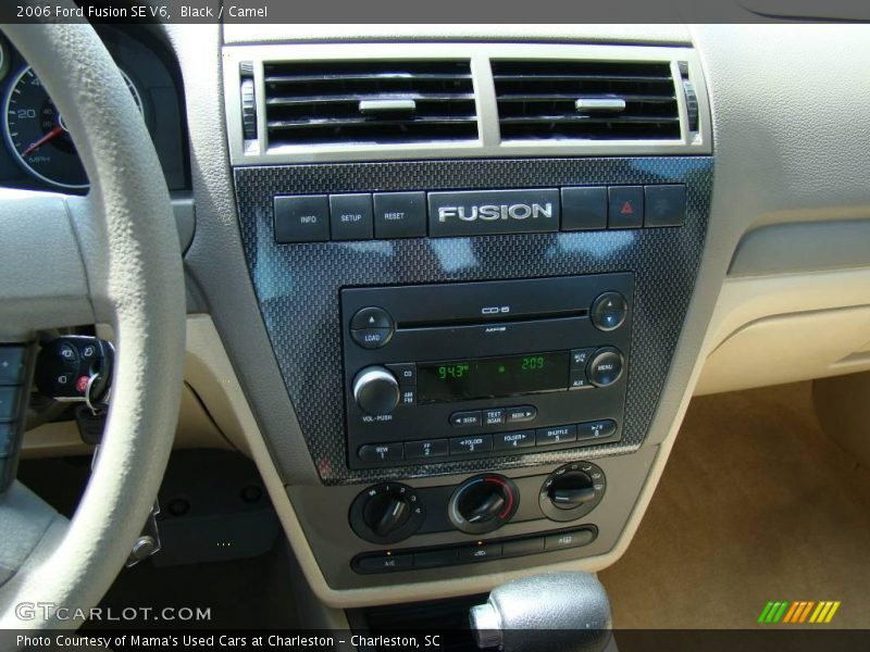Black / Camel 2006 Ford Fusion SE V6