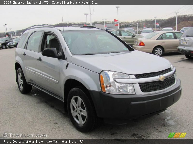 Galaxy Silver Metallic / Light Gray 2005 Chevrolet Equinox LS AWD