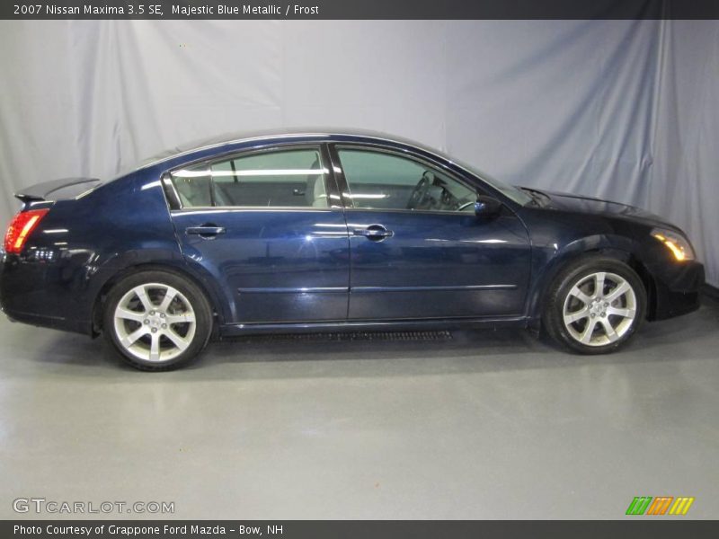 Majestic Blue Metallic / Frost 2007 Nissan Maxima 3.5 SE