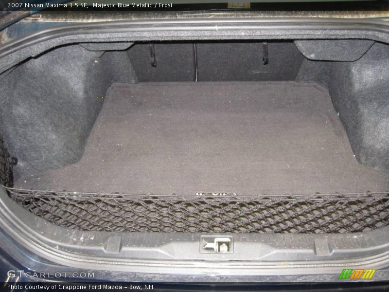 Majestic Blue Metallic / Frost 2007 Nissan Maxima 3.5 SE