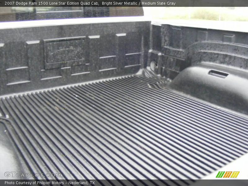 Bright Silver Metallic / Medium Slate Gray 2007 Dodge Ram 1500 Lone Star Edition Quad Cab