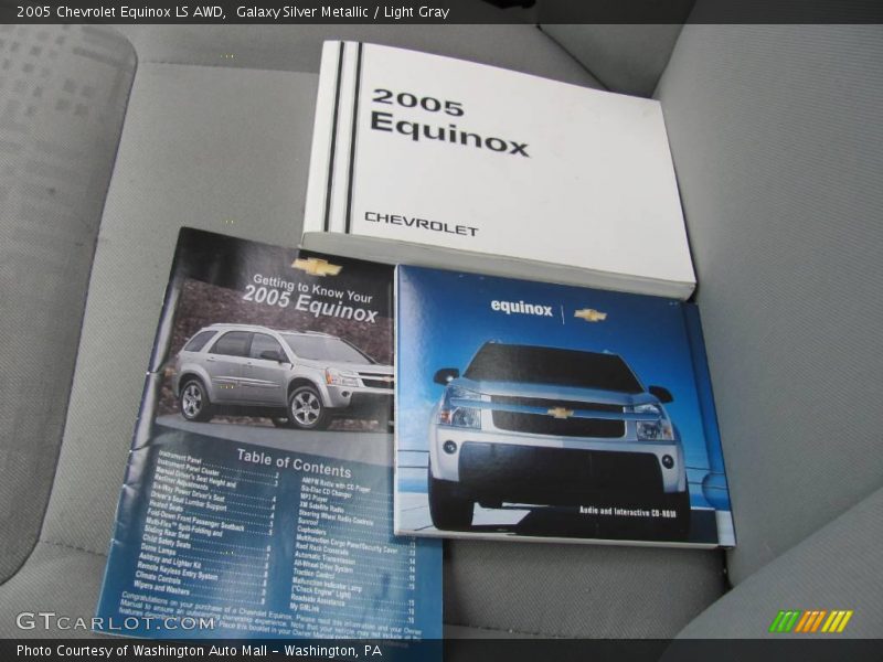 Galaxy Silver Metallic / Light Gray 2005 Chevrolet Equinox LS AWD