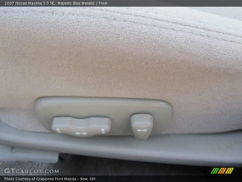 Majestic Blue Metallic / Frost 2007 Nissan Maxima 3.5 SE