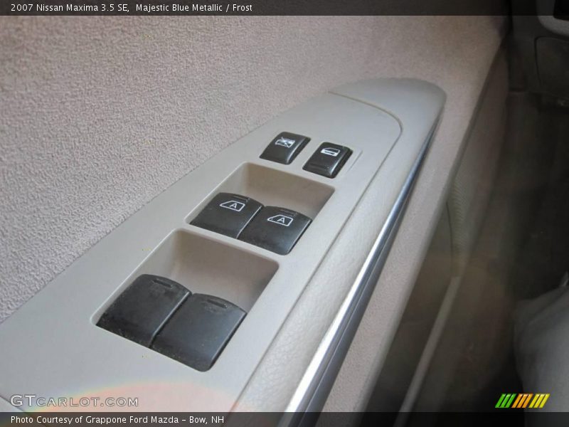 Majestic Blue Metallic / Frost 2007 Nissan Maxima 3.5 SE