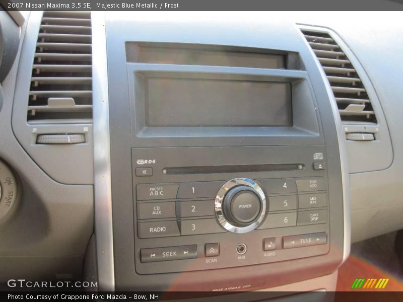 Majestic Blue Metallic / Frost 2007 Nissan Maxima 3.5 SE