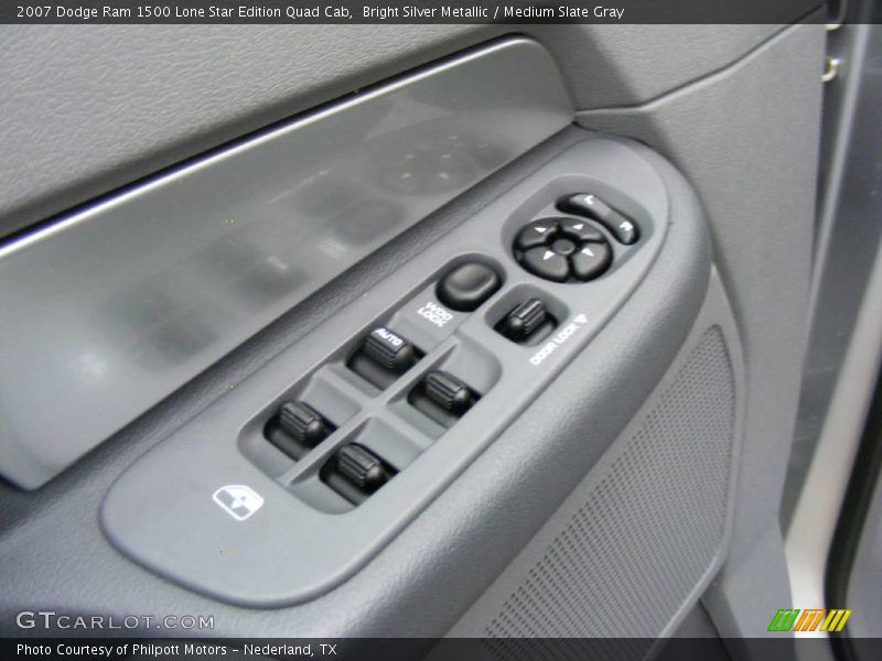 Bright Silver Metallic / Medium Slate Gray 2007 Dodge Ram 1500 Lone Star Edition Quad Cab
