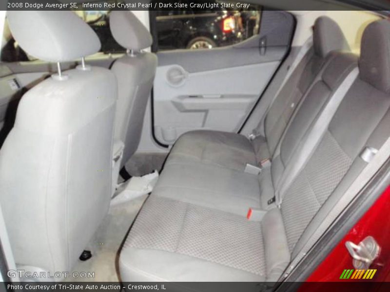 Inferno Red Crystal Pearl / Dark Slate Gray/Light Slate Gray 2008 Dodge Avenger SE