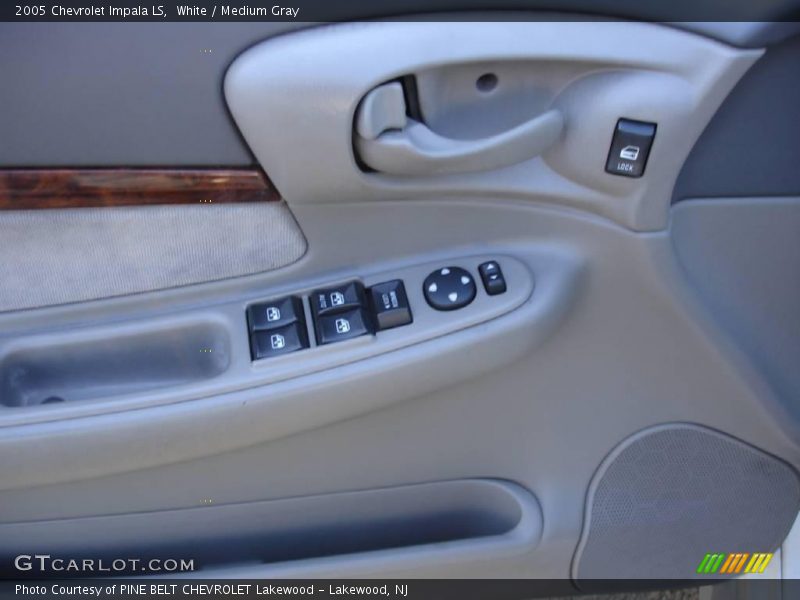 White / Medium Gray 2005 Chevrolet Impala LS