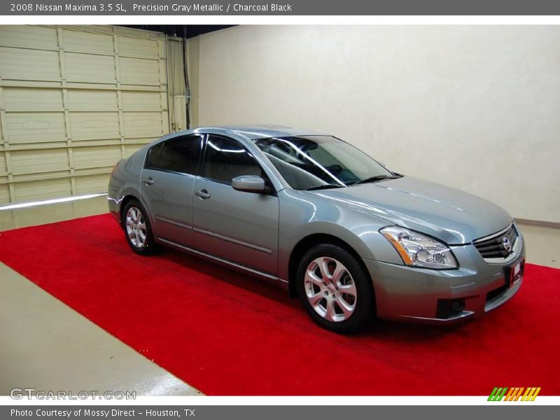 Precision Gray Metallic / Charcoal Black 2008 Nissan Maxima 3.5 SL