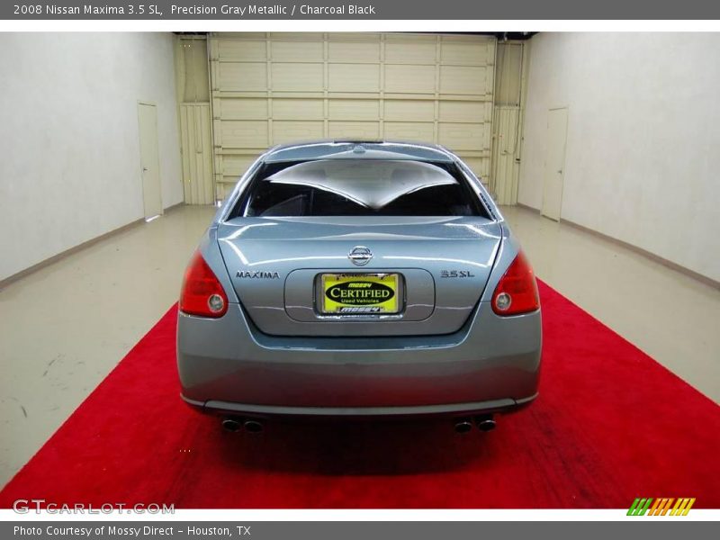 Precision Gray Metallic / Charcoal Black 2008 Nissan Maxima 3.5 SL