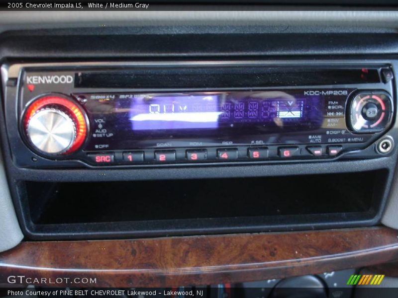 White / Medium Gray 2005 Chevrolet Impala LS