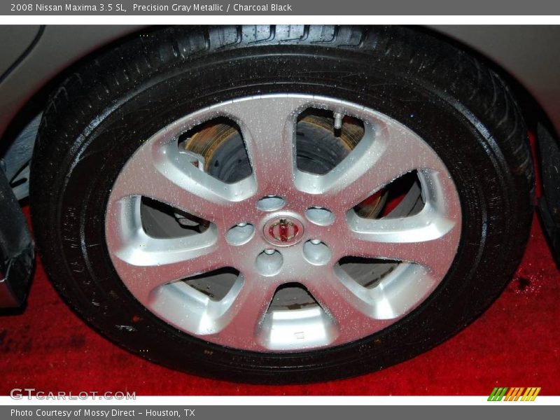 Precision Gray Metallic / Charcoal Black 2008 Nissan Maxima 3.5 SL