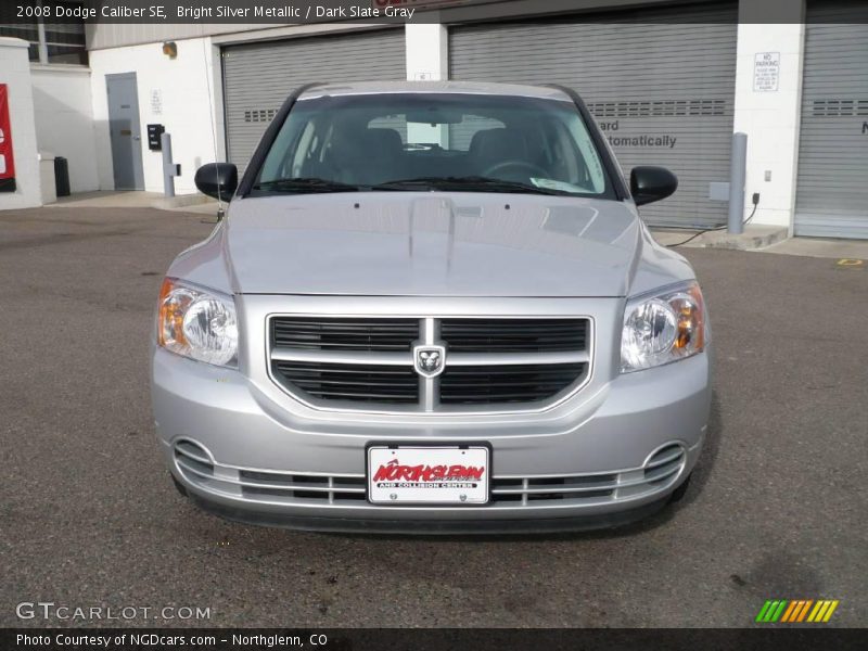 Bright Silver Metallic / Dark Slate Gray 2008 Dodge Caliber SE