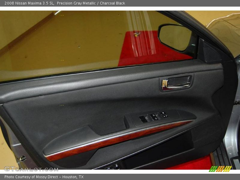 Precision Gray Metallic / Charcoal Black 2008 Nissan Maxima 3.5 SL