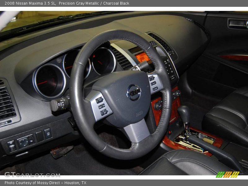 Precision Gray Metallic / Charcoal Black 2008 Nissan Maxima 3.5 SL
