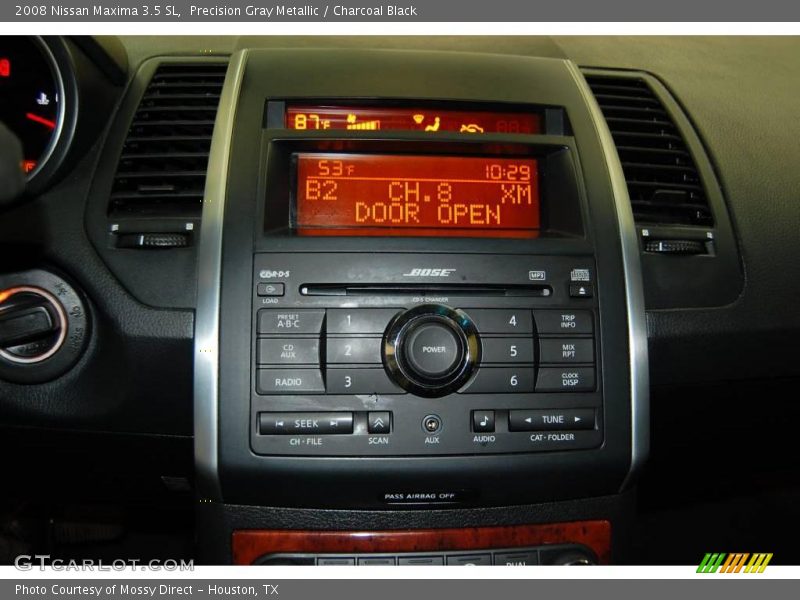 Precision Gray Metallic / Charcoal Black 2008 Nissan Maxima 3.5 SL
