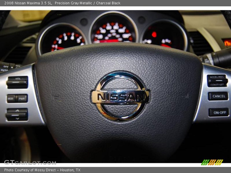Precision Gray Metallic / Charcoal Black 2008 Nissan Maxima 3.5 SL