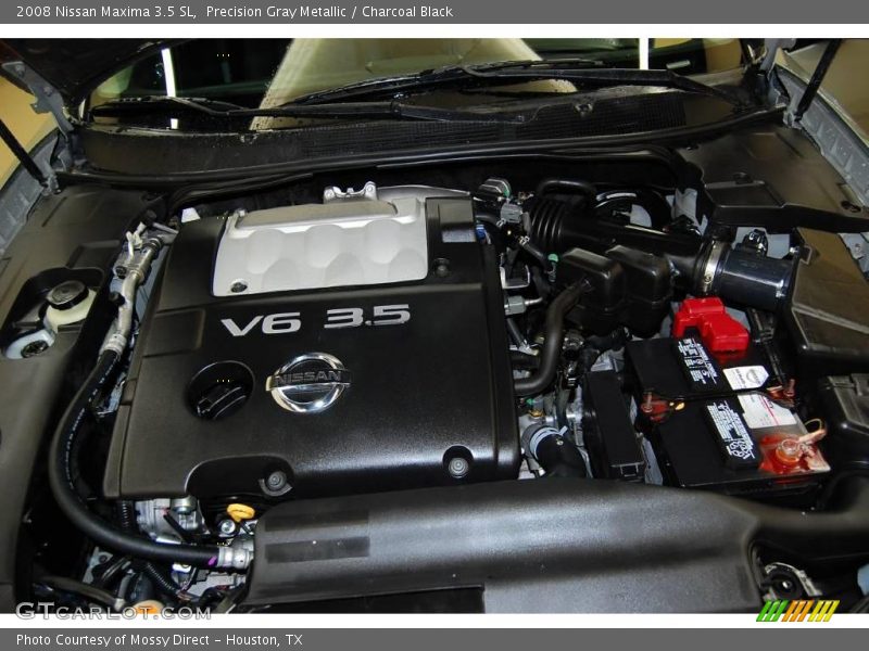 Precision Gray Metallic / Charcoal Black 2008 Nissan Maxima 3.5 SL