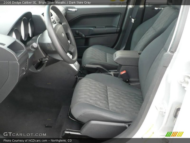 Bright Silver Metallic / Dark Slate Gray 2008 Dodge Caliber SE