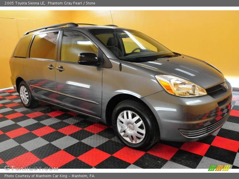 Phantom Gray Pearl / Stone 2005 Toyota Sienna LE