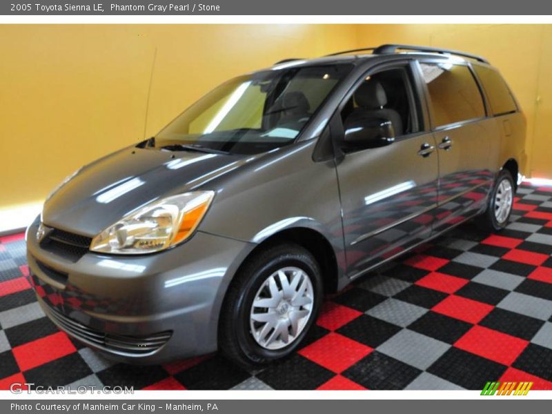 Phantom Gray Pearl / Stone 2005 Toyota Sienna LE